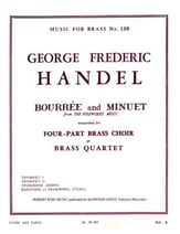 BOURREE AND MINUET BRASS QUARTET cover